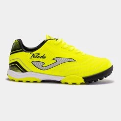 JOMA Botas Fútbol Toledo Jr 23 Moqueta - Turf Junior Amarillo Flúor Negro