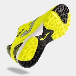 JOMA Botas Fútbol Toledo Jr 23 Moqueta - Turf Junior Amarillo Flúor Negro -Deportiva Ropa Tienda TOJS2309TF 5