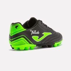 JOMA Botas Fútbol Toledo Jr 23 Terreno Duro HG Junior Negro -Deportiva Ropa Tienda TOJW2301HG 3