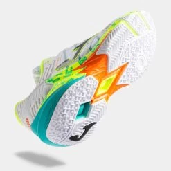 JOMA Zapatillas T.Open 23 Federación Internacional Pádel Clay Unisex Blanco Lima 18 JOMA Zapatillas T.Open 23 Federación Internacional Pádel Clay Unisex Blanco Lima -Deportiva Ropa Tienda TOPES2372P 6