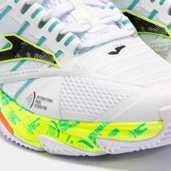 JOMA Zapatillas T.Open 23 Federación Internacional Pádel Clay Unisex Blanco Lima 21 JOMA Zapatillas T.Open 23 Federación Internacional Pádel Clay Unisex Blanco Lima -Deportiva Ropa Tienda TOPES2372P 9