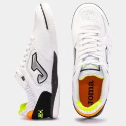 JOMA Zapatillas Fútbol Sala Top Flex 23 Indoor Blanco Negro -Deportiva Ropa Tienda TOPS2342IN 4