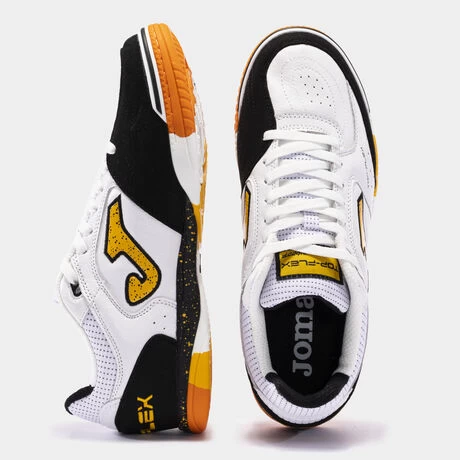 JOMA Zapatillas Fútbol Sala Top Flex 23 Indoor Blanco Negro 6 JOMA Zapatillas Fútbol Sala Top Flex 23 Indoor Blanco Negro - Imagen 4