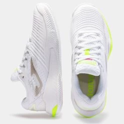 JOMA Zapatillas T.Point Lady 23 Clay Mujer Blanco Verde -Deportiva Ropa Tienda TPOILS2302P 8