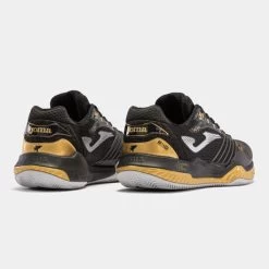 JOMA Zapatillas T.Point 23 Federación Internacional Pádel Clay Hombre Negro Oro -Deportiva Ropa Tienda TPOINS2371P 3