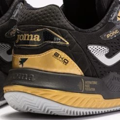 JOMA Zapatillas T.Point 23 Federación Internacional Pádel Clay Hombre Negro Oro -Deportiva Ropa Tienda TPOINS2371P 5