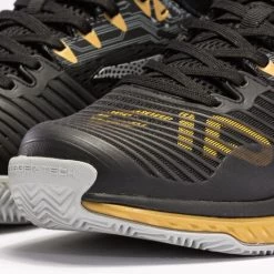 JOMA Zapatillas T.Point 23 Federación Internacional Pádel Clay Hombre Negro Oro -Deportiva Ropa Tienda TPOINS2371P 7