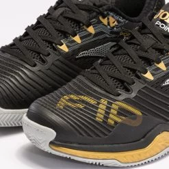 JOMA Zapatillas T.Point 23 Federación Internacional Pádel Clay Hombre Negro Oro -Deportiva Ropa Tienda TPOINS2371P 9
