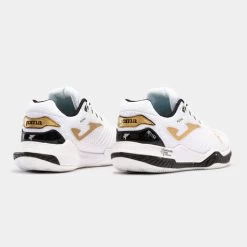 JOMA Zapatillas T.Point 23 Federación Internacional Pádel Clay Hombre Blanco Oro -Deportiva Ropa Tienda TPOINS2372P 3
