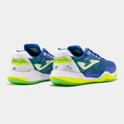 JOMA Zapatillas Point 22 Pista Dura Unisex Royal Amarillo Flúor -Deportiva Ropa Tienda TPOINW2204T 3