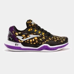 JOMA Zapatillas Point 22 Alba Galán Clay Unisex Negro Morado