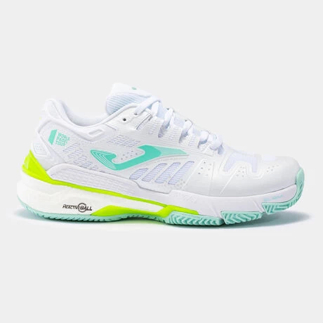JOMA Zapatillas T.Slam 23 Clay Mujer Blanco Celeste 3 JOMA Zapatillas T.Slam 23 Clay Mujer Blanco Celeste