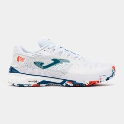 JOMA Zapatillas Slam Men 23 Clay Hombre Blanco Petróleo