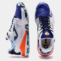 JOMA Zapatillas T.Spin 23 Clay Hombre Royal Blanco -Deportiva Ropa Tienda TSPINS2304P 4