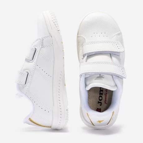 JOMA Zapatillas Casual Play 22 Junior Blanco Oro 6 JOMA Zapatillas Casual Play 22 Junior Blanco Oro - Imagen 4