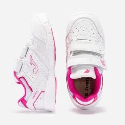 JOMA Zapatillas Casual School 21 Junior Blanco Fucsia -Deportiva Ropa Tienda WSCHOW2110V 5