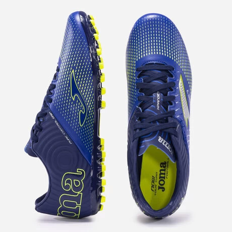 JOMA Botas Fútbol Xpander 23 Césped Artificial AG Royal Verde Flúor 6 JOMA Botas Fútbol Xpander 23 Césped Artificial AG Royal Verde Flúor - Imagen 4